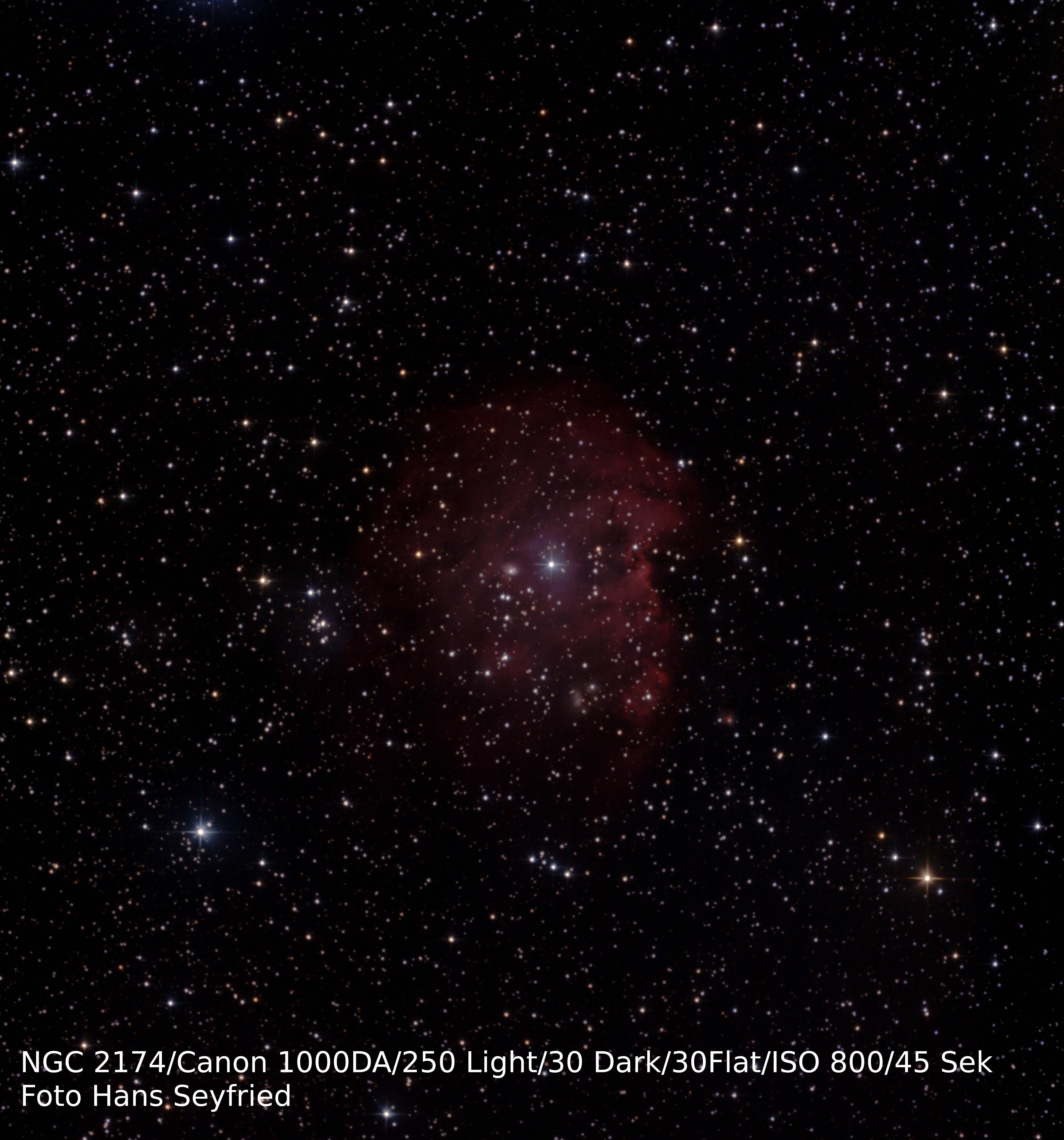 NGC 2174 Affenkopfnebel
